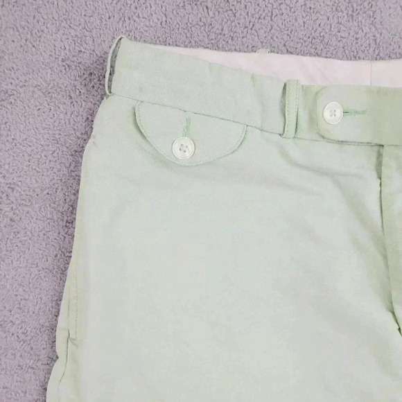 Polo By Ralph Lauren Mens Light Green Cotton Shorts Size 34x10  9CT - Picture 7 of 11